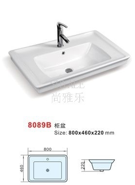 尚雅乐8089B 引领现代卫浴风尚的艺术陶瓷台上盆
